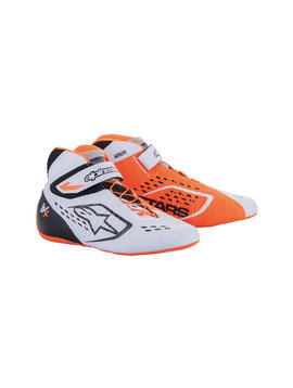 Alpinestars Tech-1 KX V2 Chaussures Blanc/Orange/Noir