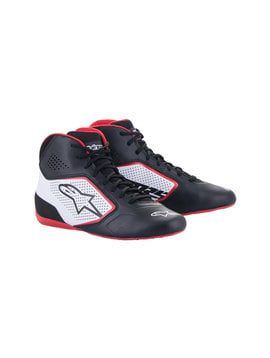 Alpinestars Tech-1 K Start V2 Shoe Black/White/Red