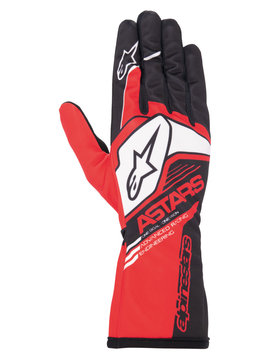 Alpinestars Tech-1K Race V2 Gants Corporate Rouge/Noir