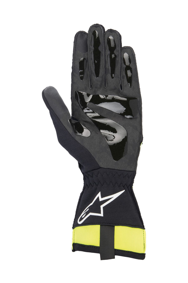 Tech-1 KX V3 Gloves Black/Yellow - Racing Fashion
