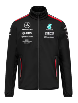 Mercedes Softshell Jacket Herren 2023 - Schwarz