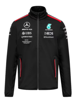 Mercedes Softshell Jacket Mens 2023 - Black