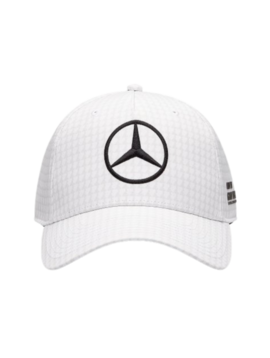 Mercedes AMG Petronas Driver Hamilton Casquette - Blanc