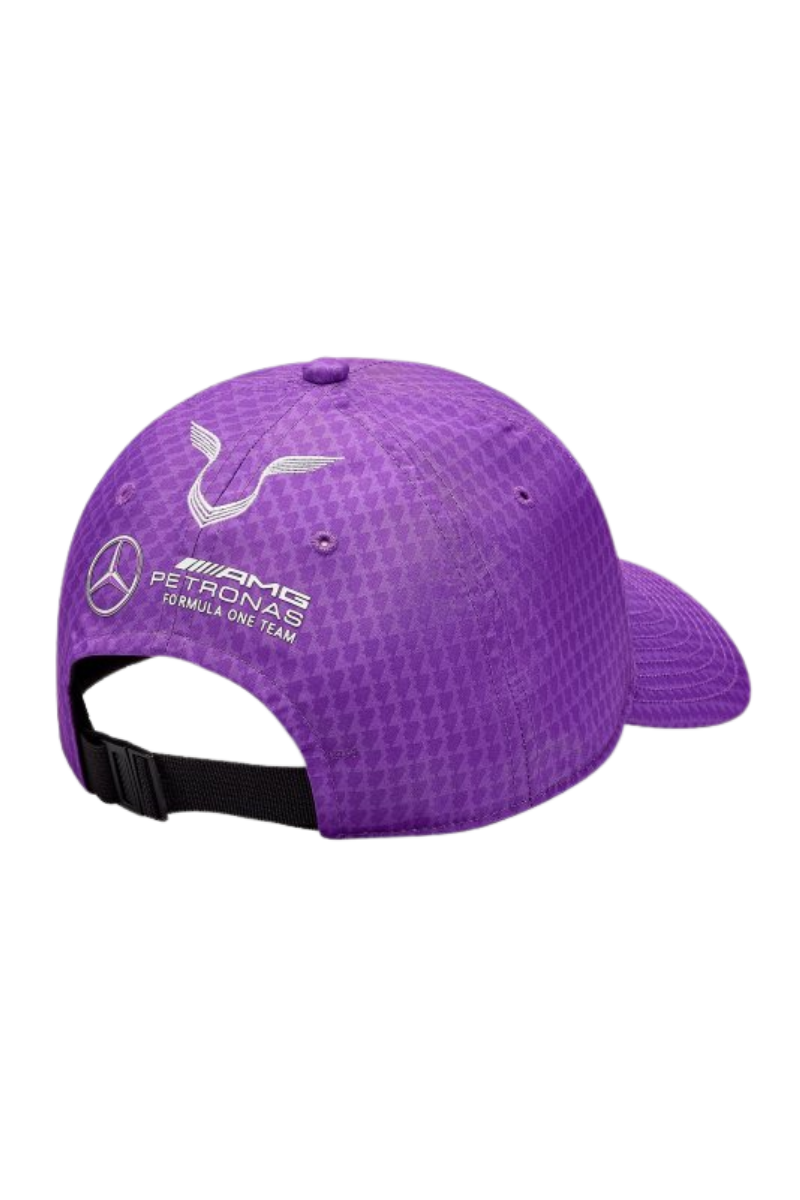 Casquette MERCEDES AMG Driver BB Lewis Hamilton rose- En vente sur