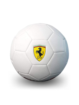 Ferrari Soccerball Size 5 - Weiß