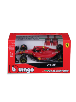 Ferrari Racing Modèle réduit 1:43 Bburago Team Scuderia Sainz  F1-75