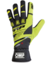 OMP KS-3 Gants Noir/Jaune