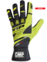 OMP KS-3 Gants Noir/Jaune Junior