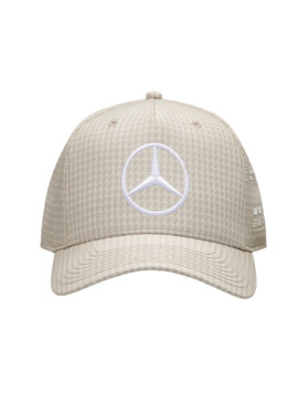 Mercedes AMG Petronas Driver Hamilton Casquette - Naturel Beige