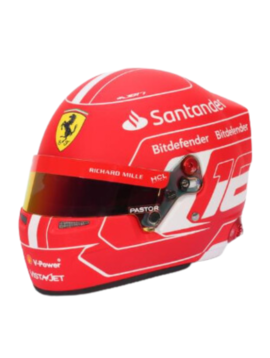 Ferrari Minihelm Charles Leclerc 1:2