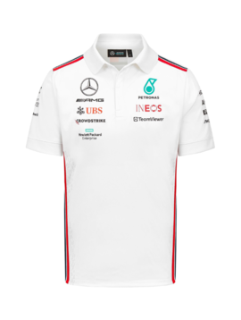 Mercedes Polo-Shirt 2023 Herren - Weiß