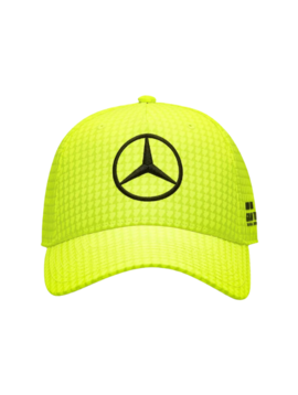 Mercedes AMG Petronas Driver Hamilton Kappe - Neongelb