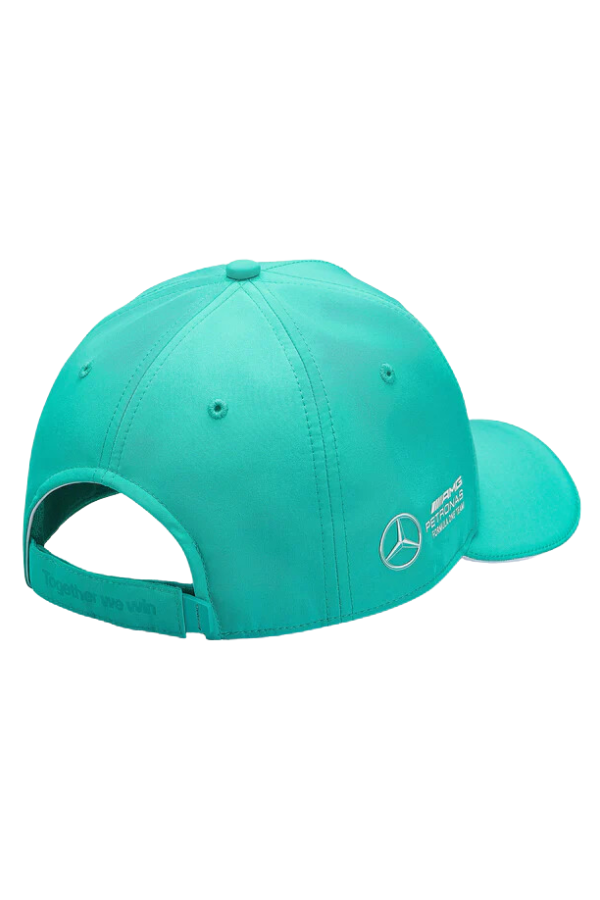 Mercedes Team Baseball Cap Teal Turquoise 2023