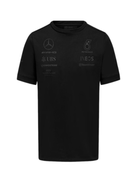 Mercedes T-shirt Mens Team Stealth 2023 - Black