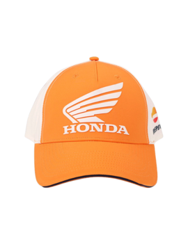 Honda HRC Repsol Kappe  1 Weiß/Orange