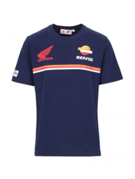 Honda Repsol Mens T-Shirt Blue