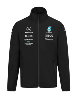 Mercedes Logo Softshell Jacket Heren 2022 - Zwart