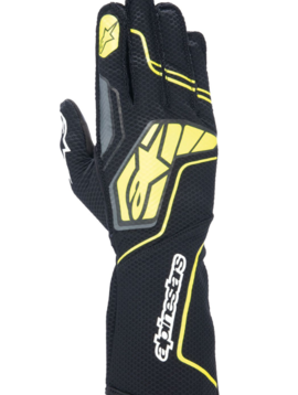 Alpinestars Tech-1 KX V4 Gloves Black/Yellow