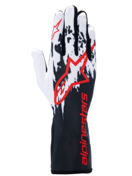 Alpinestars Tech-1K V3 Handschuhe Schwarz/Weiß/Rot