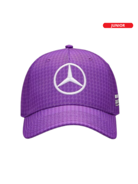 Mercedes AMG Petronas Driver Hamilton Casquette Enfant - Violet