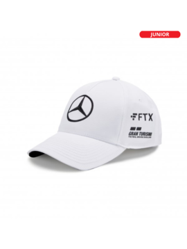 Mercedes Baseball Cap Hamilton 2022 Kids - White