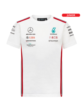 Mercedes T-Shirt Driver 2023  Kids - White