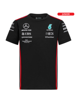 Mercedes T-Shirt Driver 2023  Enfant - Noir