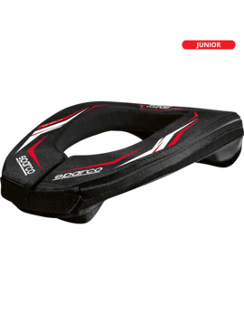 Sparco K-Ring Neck Protection Junior Black/Red/White