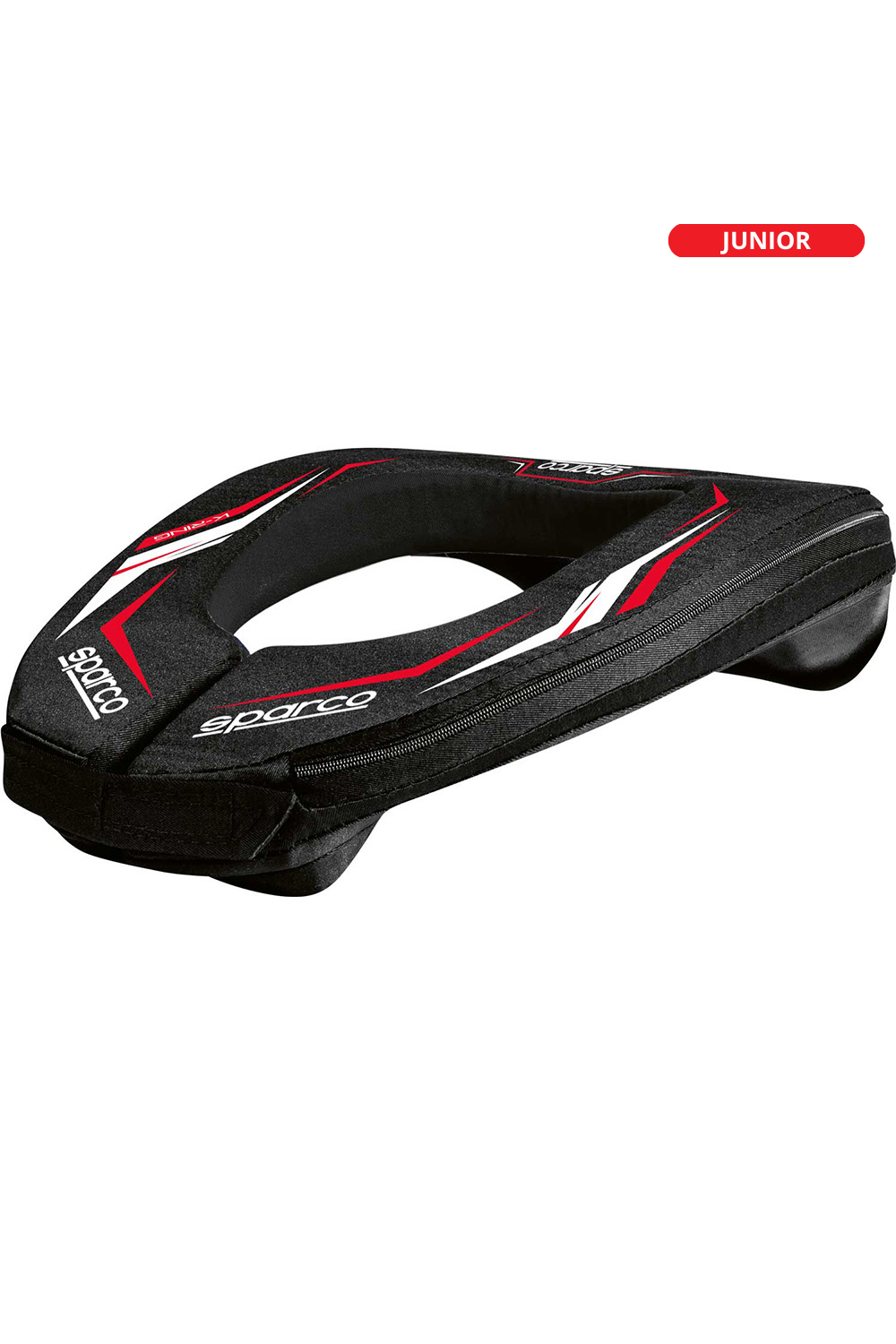 Sparco K-Ring | Junior | Neck Protection | Black Red White 