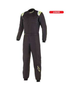 Alpinestars KMX-9 V2 Junior Black Yellow Fluo