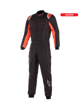 Alpinestars KMX-9 V2 Junior Zwart Rood Fluo