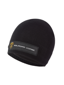 Lamborghini Squadra Corse Beanie Team Black