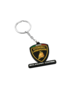 Lamborghini Squadra Corse Crest Sleutelhanger PVC Zwart