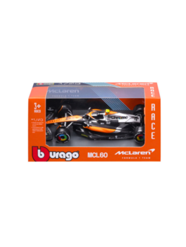 McLaren MCL60 F1 Lando Norris #4 Miniature Bburago Scale 1:43