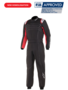 Alpinestars KMX-9 V3 Combinaison de Karting Noir/Rouge/Blanc