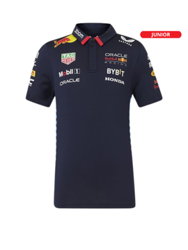 RedBull Junior Team Polo Shirt 2024 Night Sky