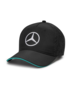 Mercedes Team Baseball Casquette 2024 - Noir