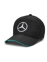 Mercedes Team Baseball Kappe - Schwarz