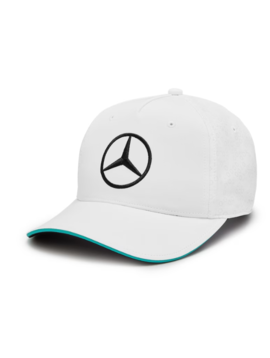 Mercedes Team Baseball Cap 2024 - White