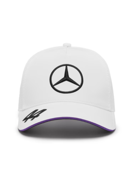 Mercedes AMG Petronas Lewis Halmilton 2024  Trucker Cap - White