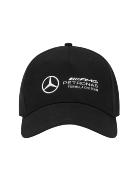 Mercedes AMG Petronas Large Logo Kappe - Schwarz