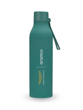 Aston Martin Aramco Logo Water Bottle 500ml - Green