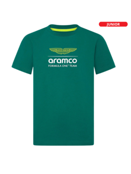 Aston Martin Kids Team Tee 2024 Green