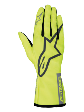 Alpinestars Tech 1K Race v2 Pure Handschuhe Gelb Grau