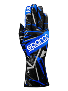 Sparco K-Rookie Gloves Black Blue