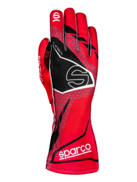 Sparco K-Attack Handschuhe Schwarz Rot für Erwachsene & Kinder
