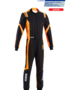 Sparco Thunder Advanced Kid Overall Black Orange