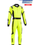 Sparco Thunder Advanced Overall Gelb Schwarz für Kinder