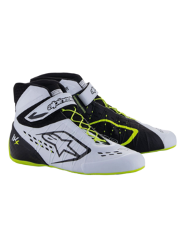 Alpinestars Tech 1KX V3 Shoes Black White Yellow