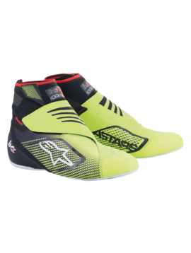 Alpinestars Tech 1KZ V2 Shoes Black Yellow